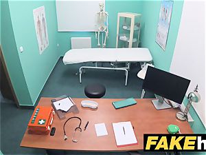faux clinic rest room apartment blow-job and pummeling