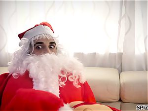 Jessica Jaymes - poor Santa, you are so weary and need my help